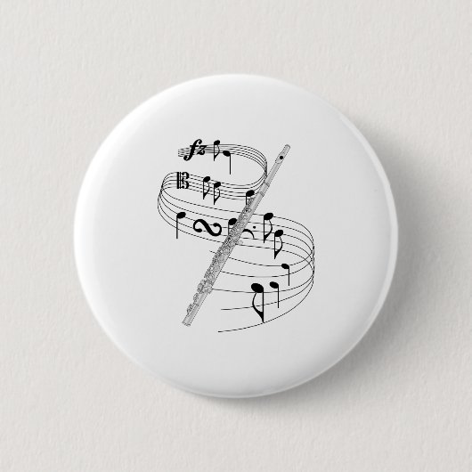 Flöte Button (Vorderseite)