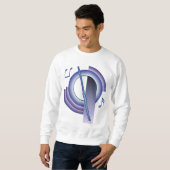 Flöte Deco2 Sweatshirt (Vorne ganz)