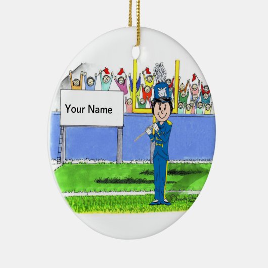 Flöte - Frauen Keramikornament (Rechts)