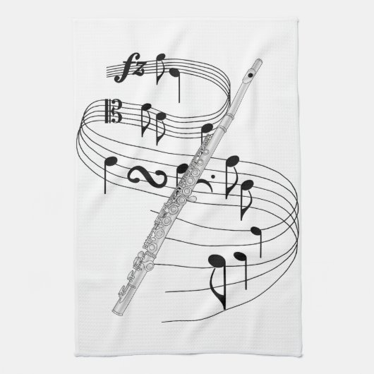 Flöte Küchentuch (Vertikal)