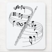 Flöte Mousepad (Vorne)