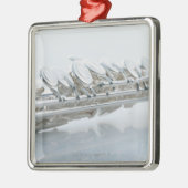 Flöte Ornament Aus Metall (Links)