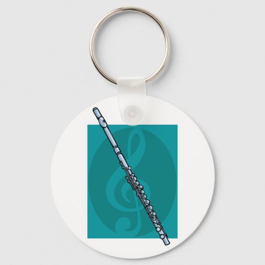 Flöte Schlüsselanhänger (Vorderseite)