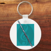 Flöte Schlüsselanhänger (Vorderseite)