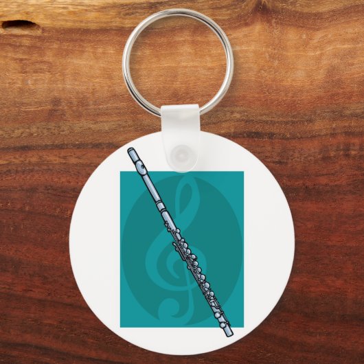 Flöte Schlüsselanhänger (Vorderseite)