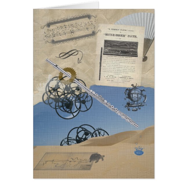 Flöte Steampunk Fantasie (Vorne)