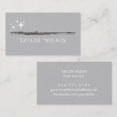 Flöte-Visitenkarte Visitenkarte (Vorne/Hinten)