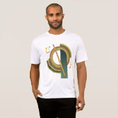 Flöten-Deko T-Shirt (Vorne ganz)