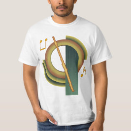 Flöten-Deko T-Shirt