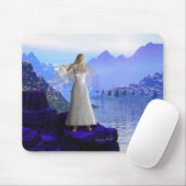 Flöten-Engel 2 Mousepad (Mit Mouse)