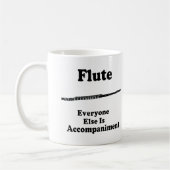 Flöten-Geschenk Kaffeetasse (Links)