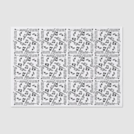 Flöten-Instrument Seidenpapier