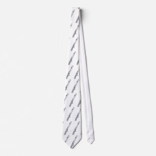 Flöten-Krawatte Krawatte (Vorderseite)