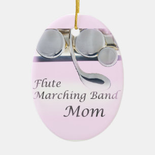 Flöten-marschierendes Keramik Ornament