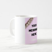 Flöten-oder Flutist-Musiker-Kaffee-Tasse Kaffeetasse (Vorderseite Links)