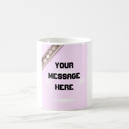 Flöten-oder Flutist-Musiker-Kaffee-Tasse Kaffeetasse (Mittel)