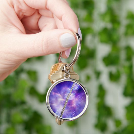 Flöten-oder Flutist-runder Schlüsselanhänger oder (Hand)