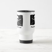 Flöten-Piraten-Reise-Tasse Reisebecher (Mittel)