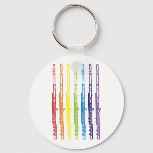 Flöten Schlüsselanhänger (Vorderseite)