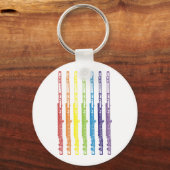 Flöten Schlüsselanhänger (Vorderseite)