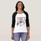 Flöten-Spieler-T - Shirts und Geschenke (Vorne ganz)