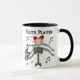 Flöten-Spieler-Tasse Tasse