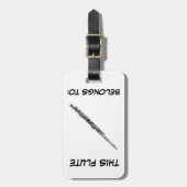 Flöten-Umbau-Nr. Gepäckanhänger (Vorderseite vertikal)