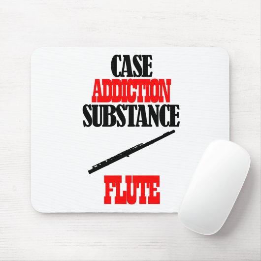 Flötenentwürfe Mousepad (Mit Mouse)