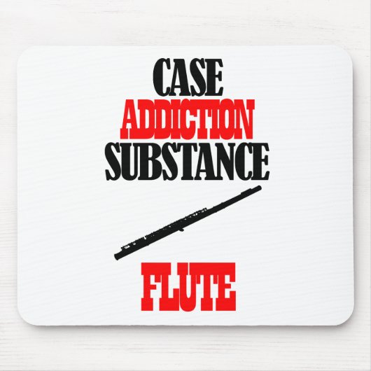 Flötenentwürfe Mousepad (Vorne)