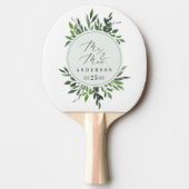 Flötenfarbe Mr. & Mrs. Tischtennis Schläger (Vorderseite)