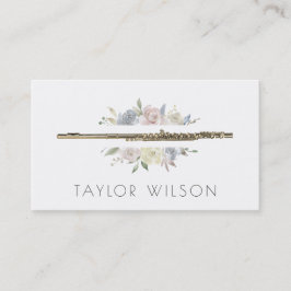 Flötenlehrer Visitenkarte