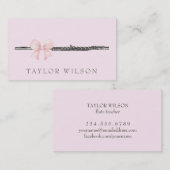 Flötenlehrer Visitenkarte (Vorne/Hinten)