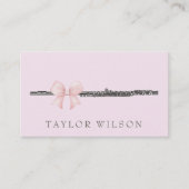 Flötenlehrer Visitenkarte (Vorderseite)