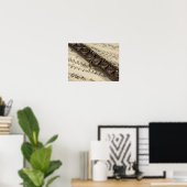 Flötenmusik Poster (Heimbüro)