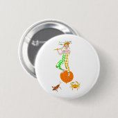 Flötenspieler button (Vorne & Hinten)