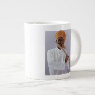 Flötenspieler Jumbo-Tasse