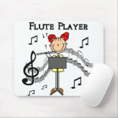 Flötenspieler-Mauspad Mousepad (Mit Mouse)