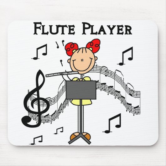 Flötenspieler-Mauspad Mousepad (Vorne)