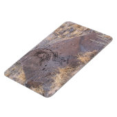 Flötenspieler-Petroglyphe Magnet (Linke Seite)