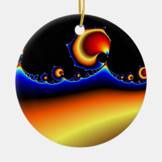 Flotsam Goodega - Fraktal Keramik Ornament (Vorne)