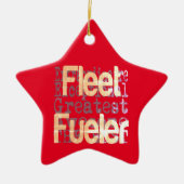 Flotte Fueler Extraordinaire Keramik Ornament (Vorne)