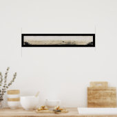 Flotte Panama Bay Foto Poster (Küche)