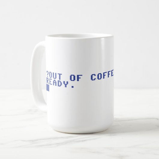 Flottenadmiral 64 aus Kaffeefehler heraus Kaffeetasse (Vorderseite Links)