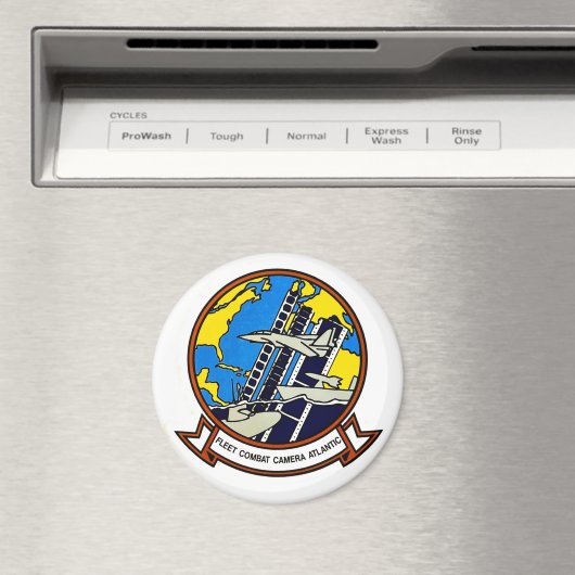 Flottenkampfkamera Atlantic Round Magnet (In Situ (Geschirrspüler))