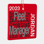 Flottenmanager Extraordinaire CUSTOM Keramikornament (Rechts)