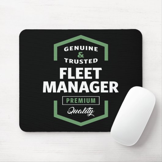Flottenmanager | Geschenkideen Mousepad (Mit Mouse)