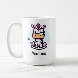 Flottes Zebra Kaffeetasse