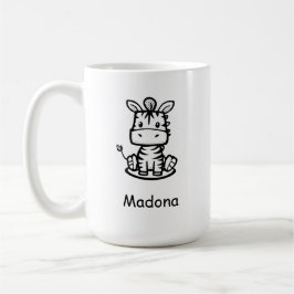 Flottes Zebra Kaffeetasse