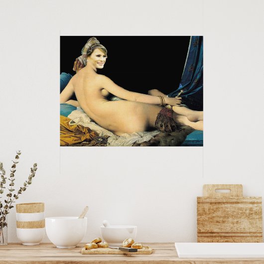 FLOTUS Model Ehefrau Archiving Matte Poster (Küche)