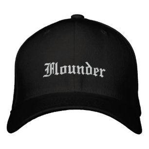 Flounder Black Hat Bestickte Kappe